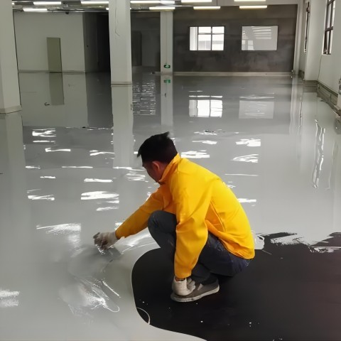 孟州防腐防静电地坪,防腐防静电自流平地坪
